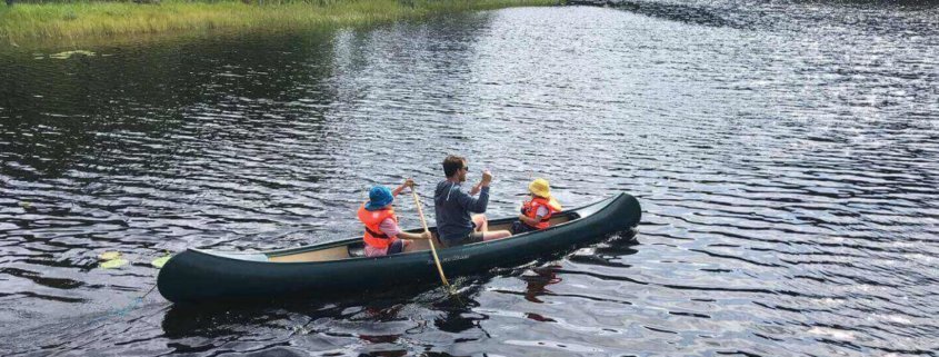 Canoeing in Sweden