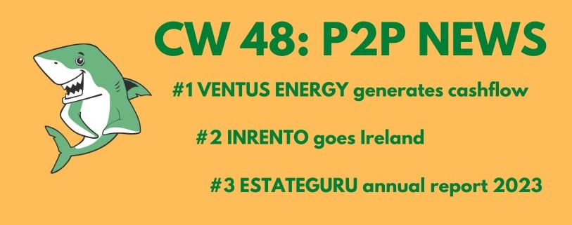 P2P News CW 48 Venture Energy generates first cash flow